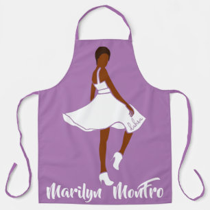Marilyn MonFRO AFRoCA Afro Africa Black Woman Apron