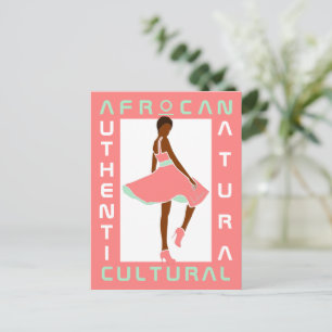 Marilyn MonFRO AFRoCA Afro Africa Black Woman Postcard
