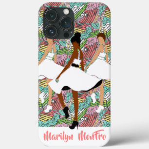 Marilyn MonFRO Pretty Black Women iPhone 13 Pro Max Case