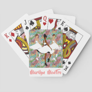 Marilyn MonFRO Pretty Black Women Postcard Playing Cards
