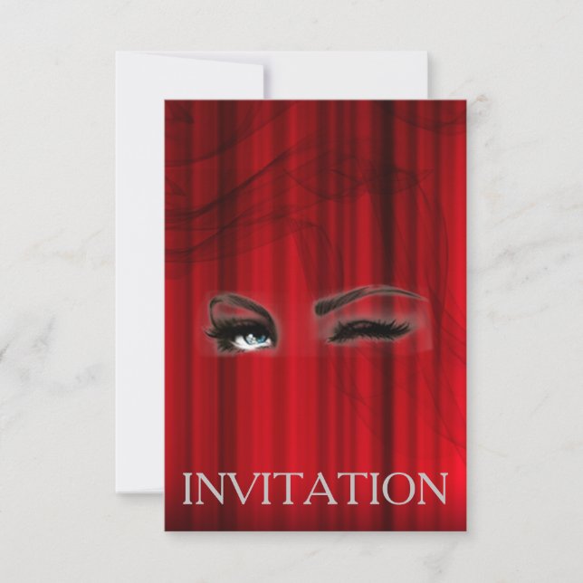 Marilyn Monroe Théâtre Oper Invitation Musicale (Devant)