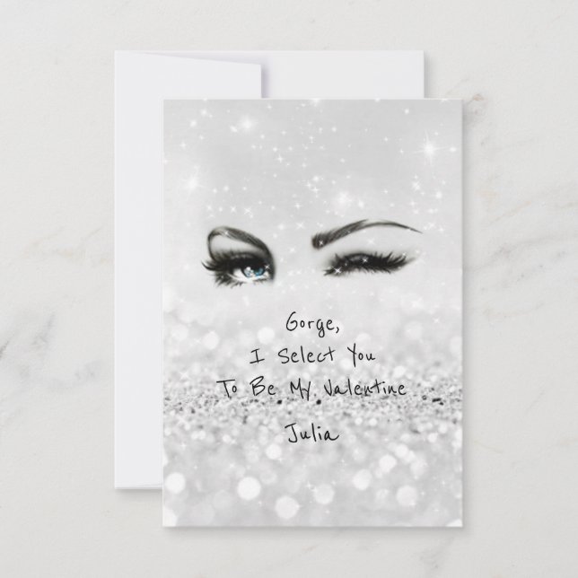 Marilyn Monroe Valentine Love Declaration Invitation (Front)