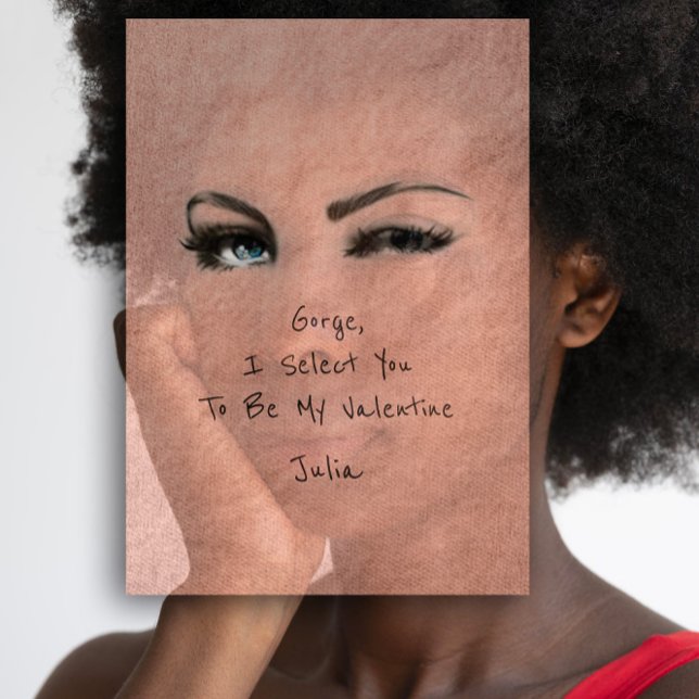 Marilyn Monroe Valentine Love Declaration Invitation (Marilyn Monroe Valentine Love Declaration Invitation)