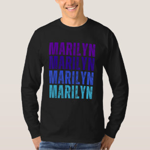 Marilyn Personalized Name I Love Marilyn T-Shirt