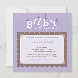 marilyn ryan :: INVITATIONS BABY SHOWERS