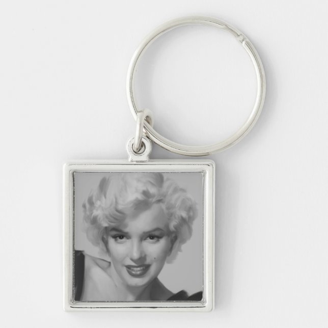 Marilyn the Look Keychain (Front)
