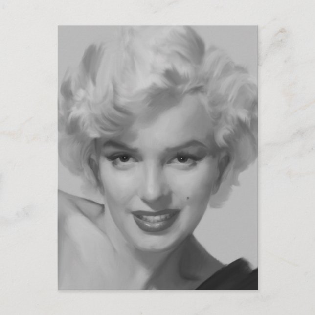 Marilyn the Look Postcard (Front)