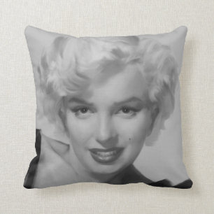Marilyn the Look Throw Pillow