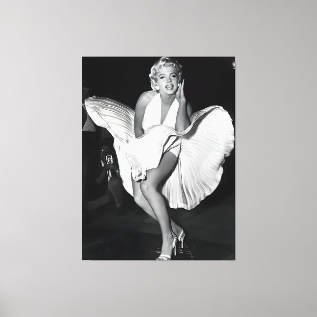 Marilyn vintage poster canvas print (Front)
