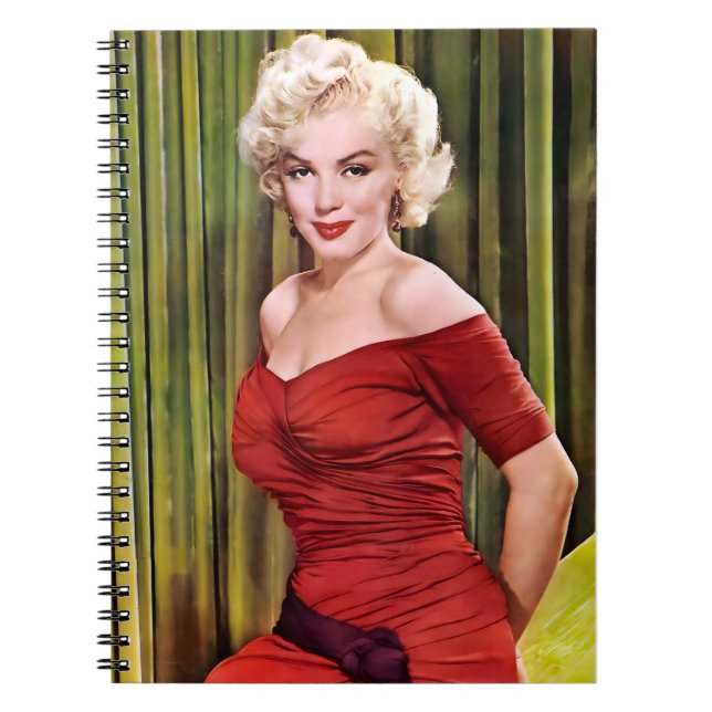 Marilyn vintage poster notebook (Front)