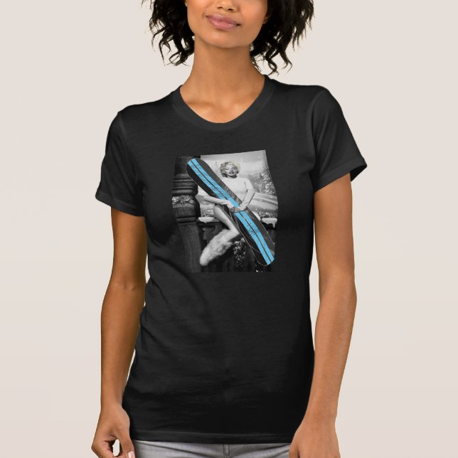 Marilyn's Snowboard T-Shirt (Front)