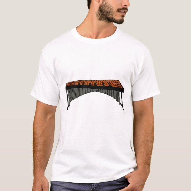 Marimba Design Graphic 1 T-Shirt (Front)