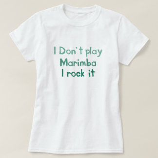 Marimba Rock It T-shirt - Ladies