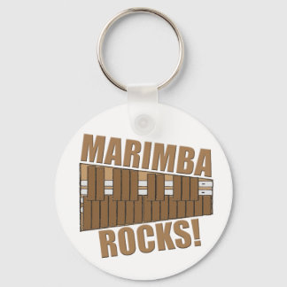 Marimba Rocks! Keychain