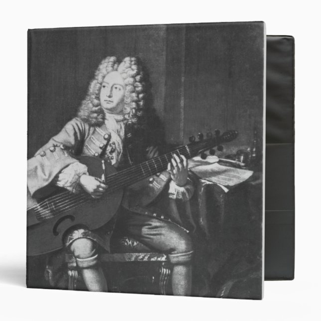 Marin Marais, 1704 Binder (Front/Inside)