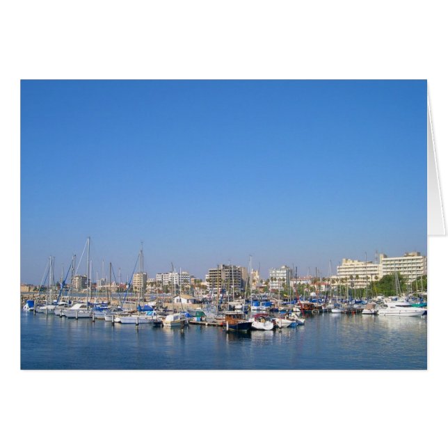 Marina à Larnaca, Chypre (Devant horizontal)