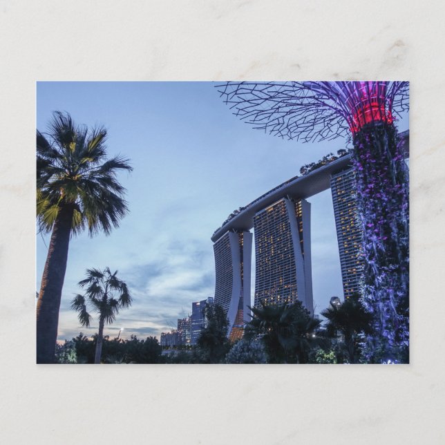 Marina Bay Sands Singapore postcard (Front)