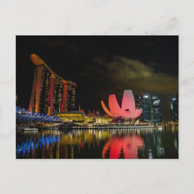 Marina Bay, Singapore - Postcard (Front)