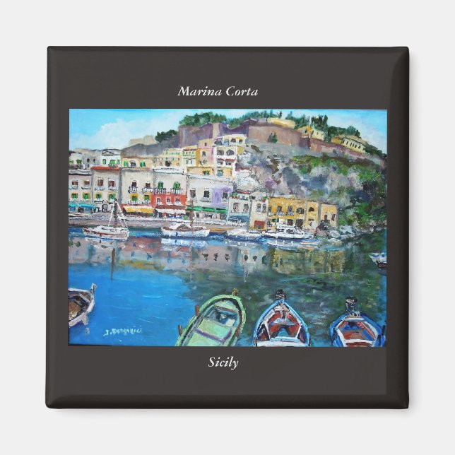 Marina Corta, Lipari - Magnet (Front)