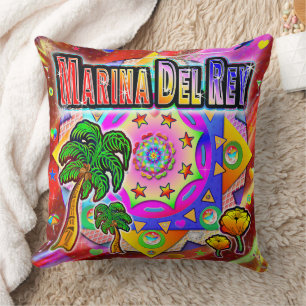 Marina Del Rey Amis Tropical Coussin