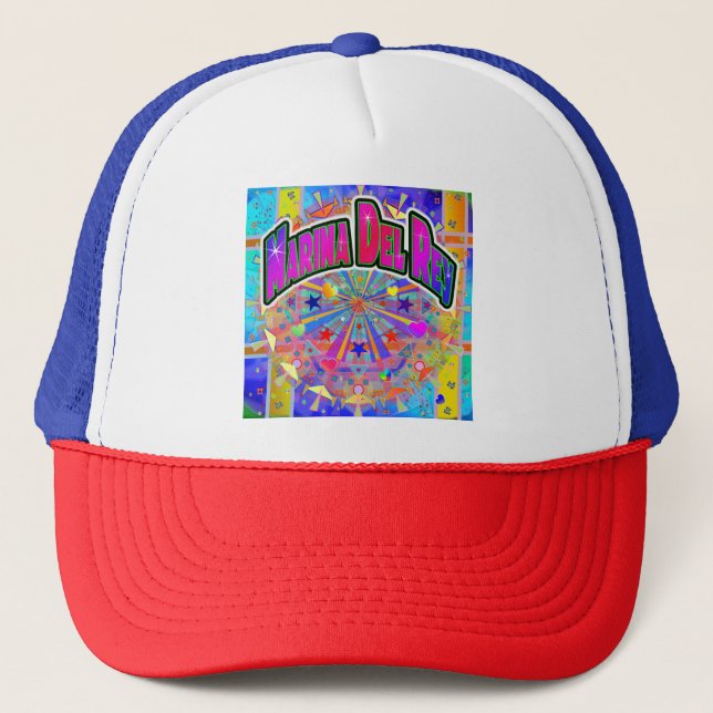 Marina Del Rey Casquette de l'unité cosmique (Devant)