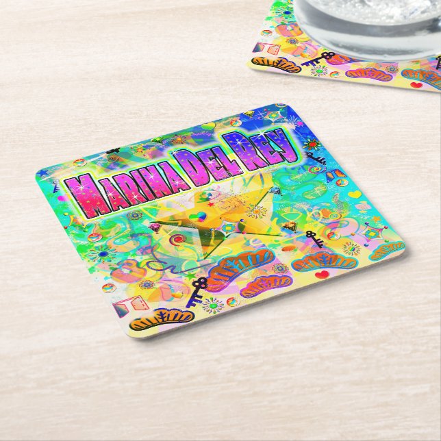 Marina Del Rey Epoch Hour Coaster (Angled)