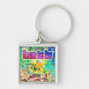 Marina Del Rey Epoch Hour Keychain