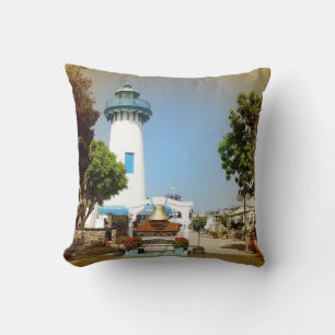 Marina Del Rey Pillow! Throw Pillow