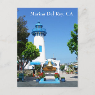 Marina Del Rey Postcard! Postcard