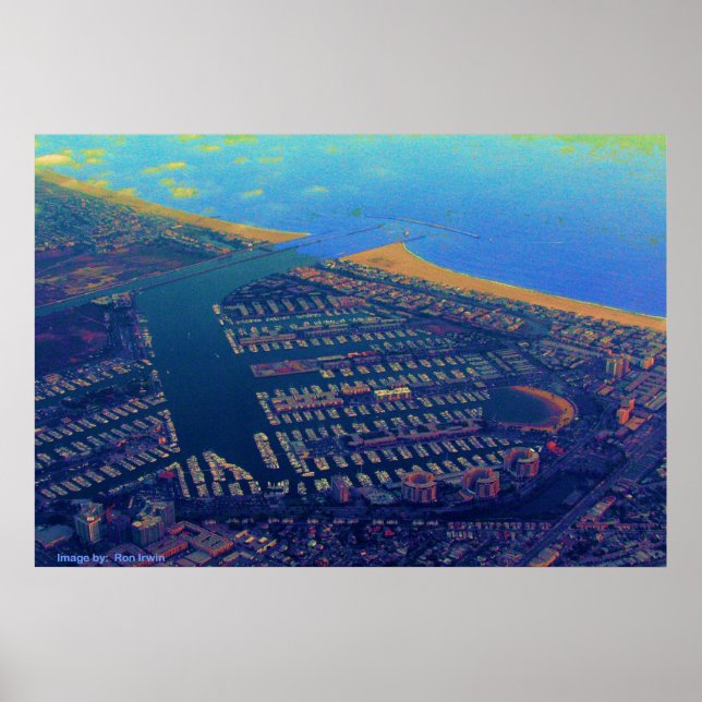 Marina Del Rey Poster (Front)