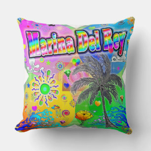 Marina Del Rey Quadro Seasons Pillow