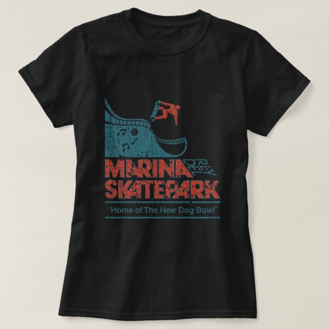 Marina del Rey Skatepark 1978 T-Shirt (Design devant)