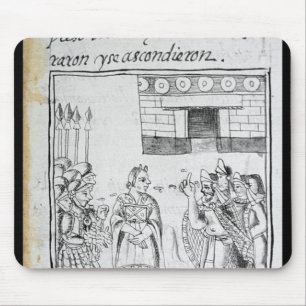 Marina interpreting for the Spaniards Mouse Pad