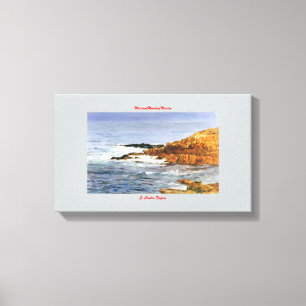 Marina/Mariña/Marine Canvas Print