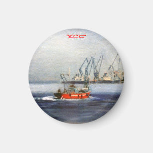 Marina/Mariña/Seascape Magnet