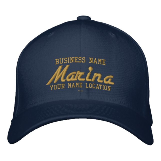 Marina Personalizable Cap (Front)