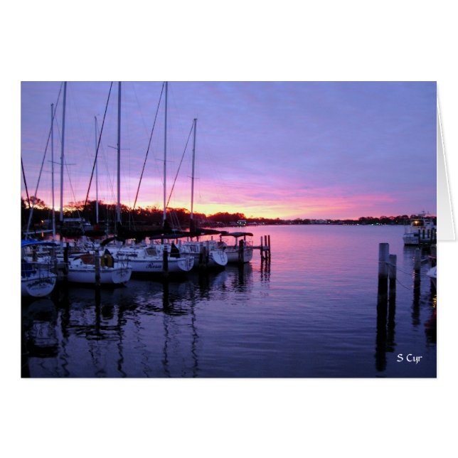 Marina Sunset, S Cyr (Front Horizontal)