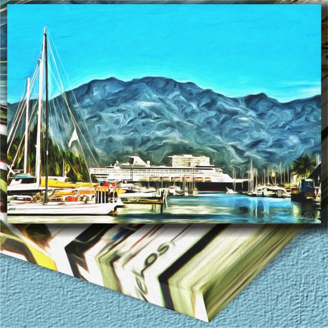 Marina Vallarta 0946 Art Canvas Print (Creator Uploaded)
