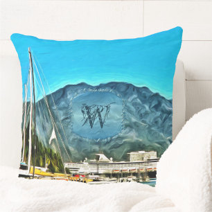 Marina Vallarta 0946 Throw Pillow