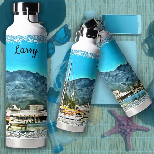 Marina Vallarta 0946 Water Bottle (Creator Uploaded)