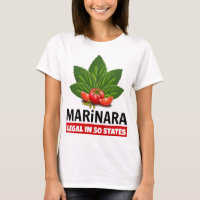Marinara Legal in 50 States Basil and Tomatoes