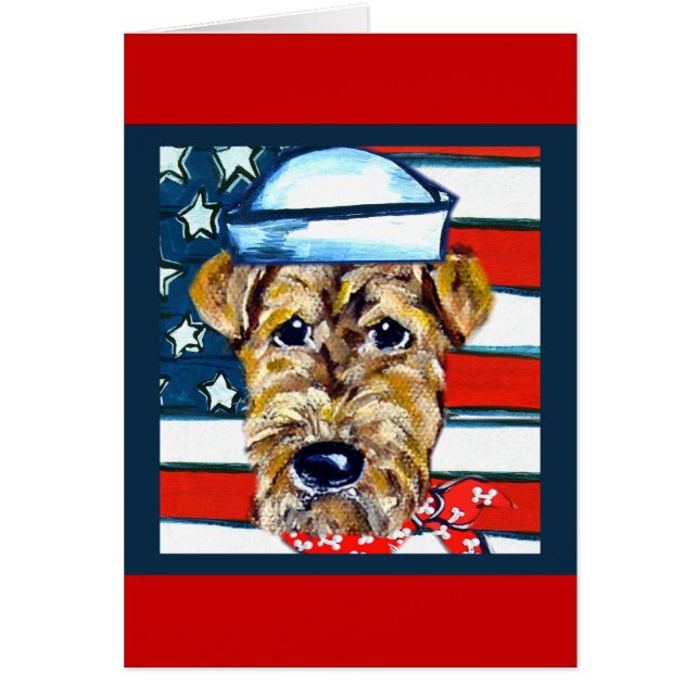 Marine Airedale (Devant)