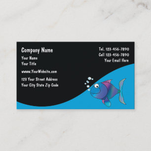 Marine Aquarium Services Cards
