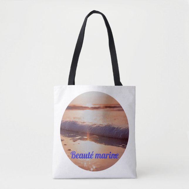 Marine Beauty Sun Layer Tote Bag (Front)