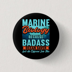 Marine Biologist 1 Inch Round Button