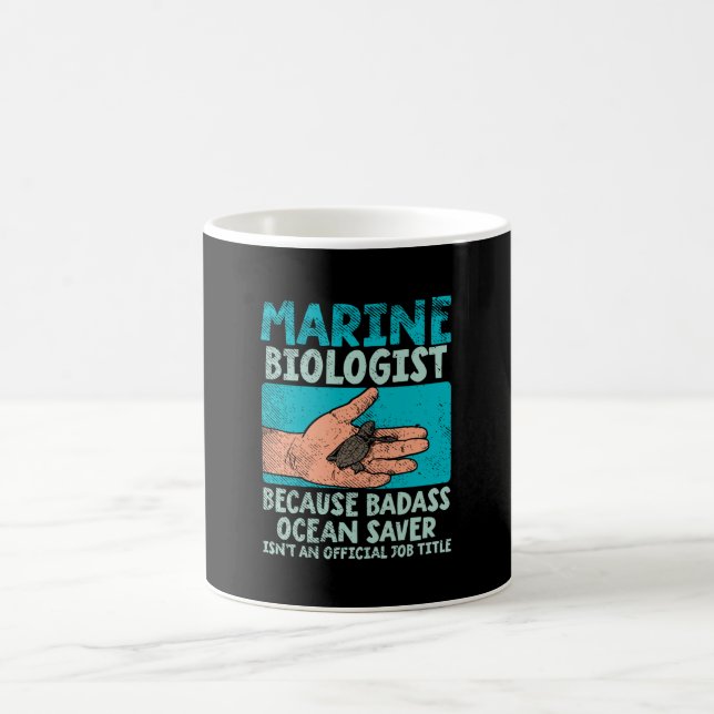 Marine Biologist Coffee Mug (Center)