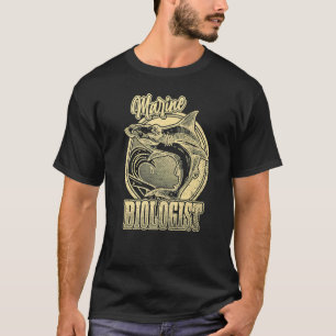 Marine Biologist Hammerhead Shark Marine Biology O T-Shirt