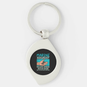 Marine Biologist Keychain