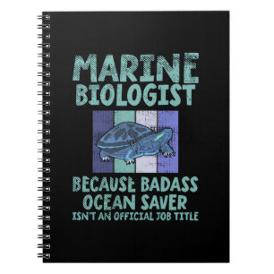 Marine Biologist Marine Biology Notebook