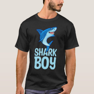 Marine Biology Shark  Cute Shark Boy T-Shirt